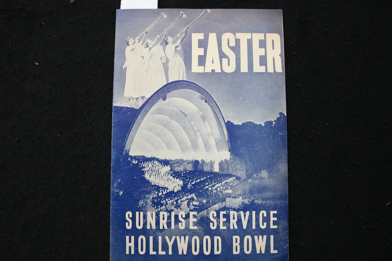 1945 HOLLY BOWL EASTER SUNRISE SERVICE PROGRAM - K 1811