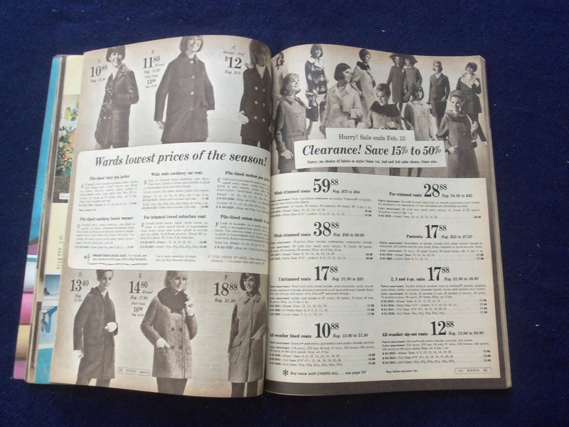 1968 WINTER MONTGOMERY WARD CATALOG - KANSAS CITY, MISSOURI - J 8477