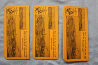 1924 SQUARE DEAL RED BRAND FENCE MEMO BOOK - KEYSTONE STEEL - LOT OF 6 - K 2960