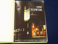 1966 TOWER JERSEY CITY STATE COLLEGE YEARBOOK - NJ - NICE PHOTOS - YB 649