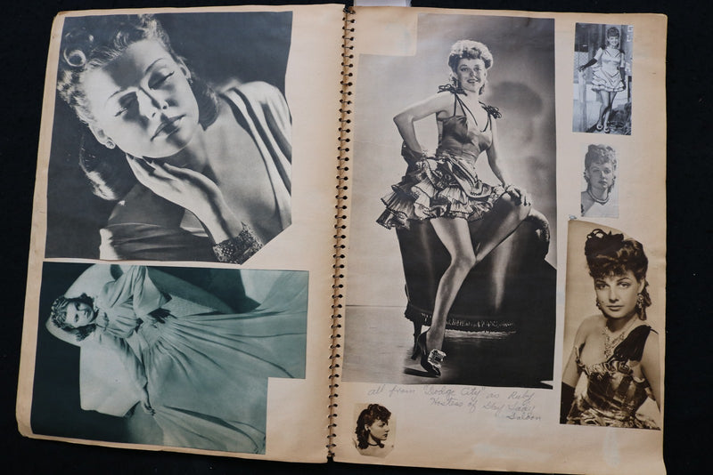ANN SHERIDAN SCRAPBOOK, LOADED - E 24903