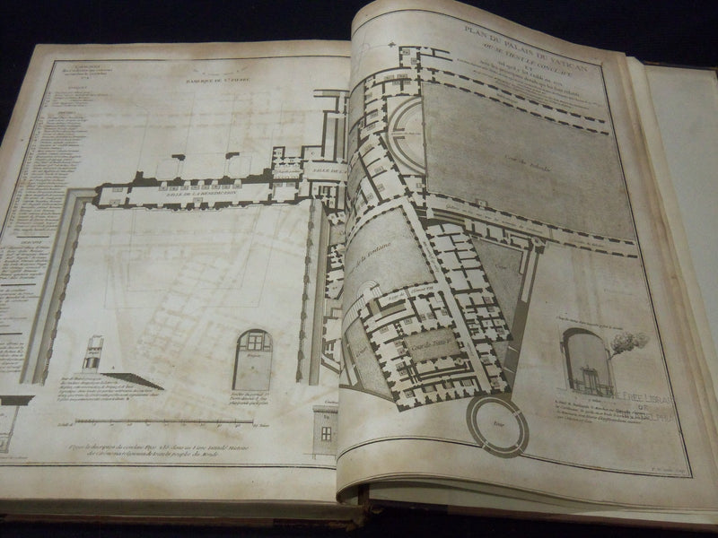 1763 DUMONT DETAILS D’ARCHITECTURE DE LA BASILIQUE ST. PIERRE VOLUME - Z 270