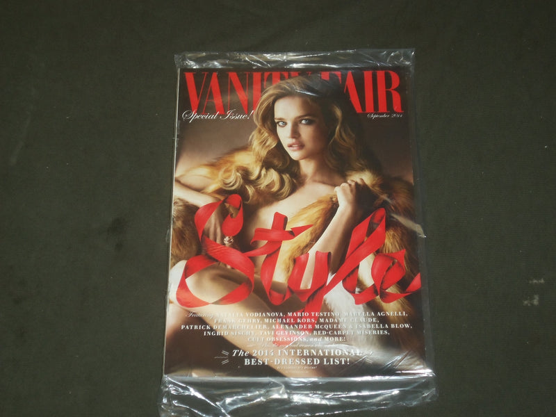 2014 SEPTEMBER VANITY FAIR MAGAZINE - STYLE ISSUE - NATALIA VODIANOVA - B 2459