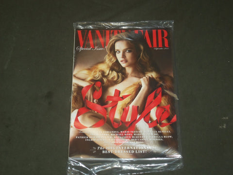 2014 SEPTEMBER VANITY FAIR MAGAZINE - STYLE ISSUE - NATALIA VODIANOVA - B 2459