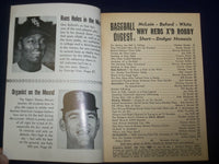 1966 FEBRUARY BASEBALL DIGEST MAGAZINE - WILLIE MAYS COVER - B 6752