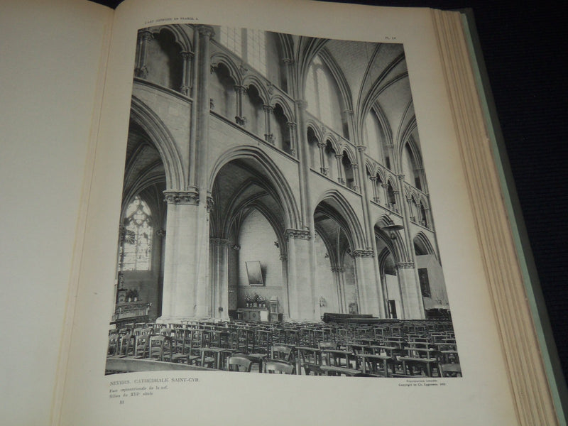 1910'S L'ART GOTHRIQUE EN FRANCE - L'ARCHITECTURE ET LA DECORATION VOLUME- Z 278
