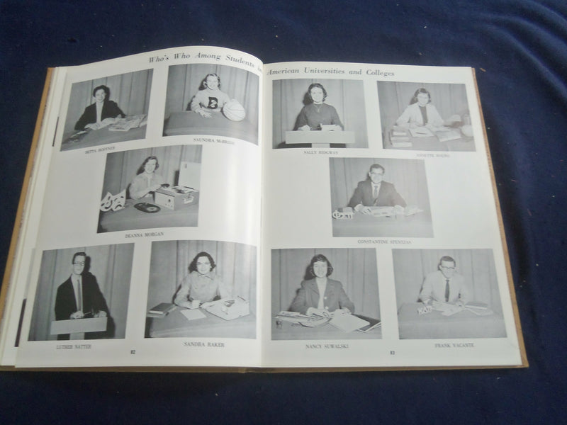 1958 ORBITER BLOOMSBURG STATE TEACHERS COLLEGE YEARBOOK- BLOOMSBURG, PA- YB 2654