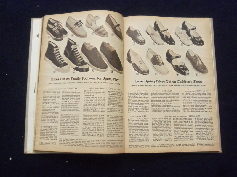1953 MIDSPRING MONTGOMERY WARD SALE BOOK CATALOG-HARDCOVER-KANSAS CITY,MO-J 8491