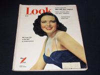 1950 NOVEMBER 7 LOOK MAGAZINE - LINDA DARNELL FRONT COVER - E 20407