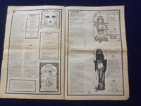 1975 HABIBI NEWSPAPER - VOLUME 2, NUMBER 5 - MIDDLE EASTERN DANCE/MUSIC- NP 6848