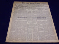 1941 AUG 16 NEW YORK TIMES - U. S. BRITAIN AND SOVIET TO CONFER MOSCOW - NT 1124