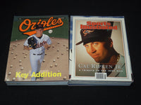 BALTIMORE ORIOLES BASEBALL PUBLICATIONS - 21 PIECES - O 3820