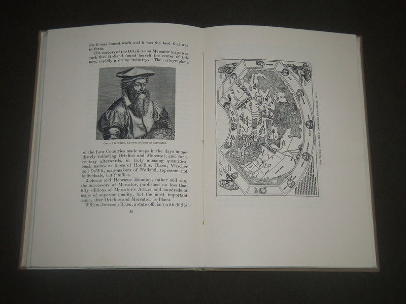 1926 OLD MAPS AND THEIR MAKERS BY LOUIS A HOLMAN SECOND REVISED EDITION- KD 4201