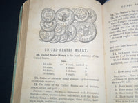1873 GREENLEAF'S NEW ELEMENTARY ARITHMETIC VOLUME BENJAMIN GREENLEAF - KD 4814Y