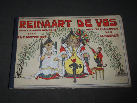 REINAART DE VOS VOOR KINDEREN BEWERKT BY P. A. E. OOSTERHOFF - DUTCH - KD 4783