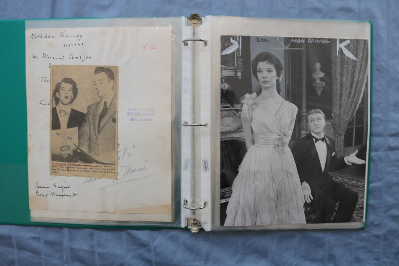 1950'S THEATRE ORIGINAL NEWS PHOTOS - 28 PAGES - EVA GABOR - DANNY KAYE - #91