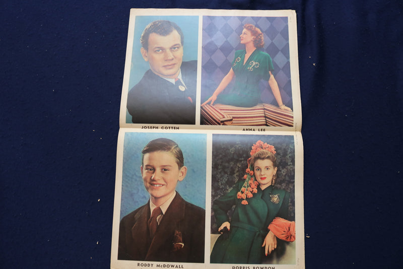 1943 MAY 16 SUNDAY NEWS PICTURE NEWSPAPER - MADGE EVANS - MOVIE STARS - E 22744