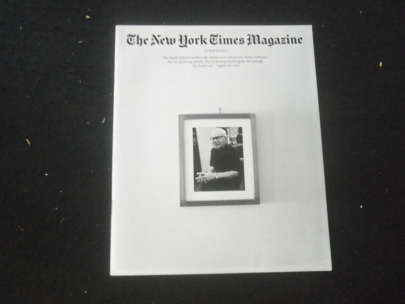 2021 AUGUST 22 THE NEW YORK TIMES MAGAZINE - AFTER VICHA - SP 8010X