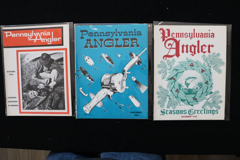 1965 PENNSYLVANIA ANGLER MAGAZINE - LOT OF 11 - O 3745