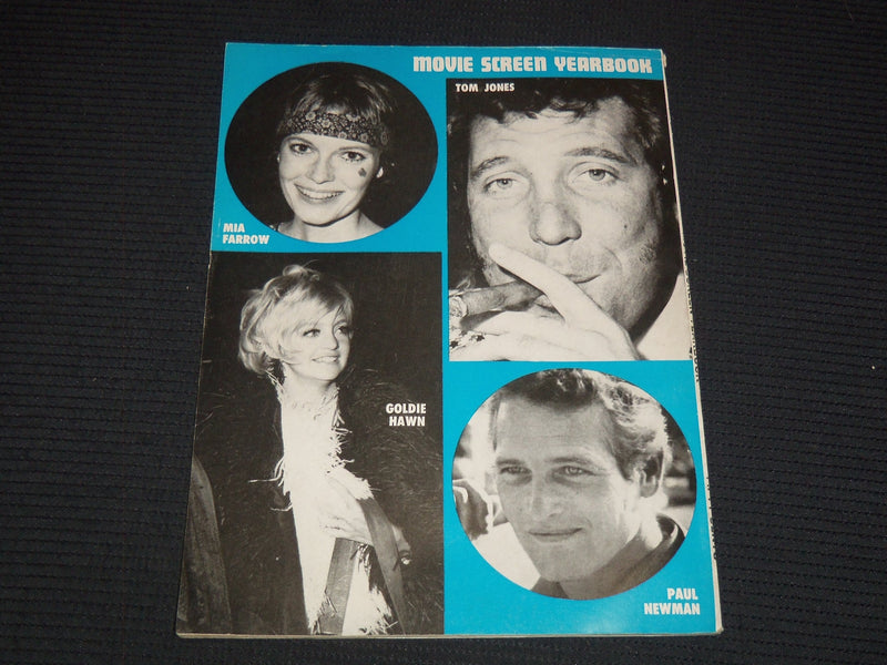 1970 NO. 19 MOVIE SCREEN YEARBOOK MAGAZINE - JACKIE KENNEDY COVER - E 16318