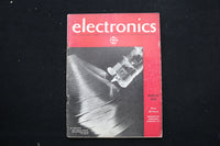 1938 MARCH ELECTRONICS MAGAZINE - ON THE RECORD COVER - E 10915