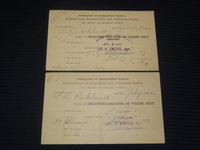 1892 UNITED STATES POSTCARDS - U. S. GRANT LOT OF 2 - K 2177