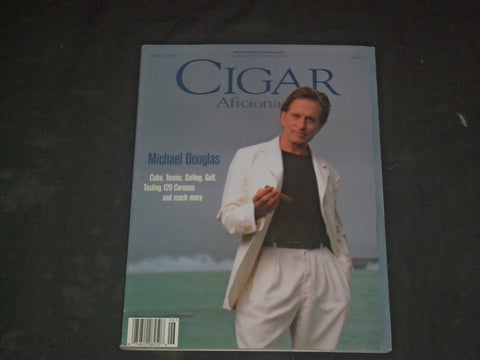 1998 JUNE CIGAR AFICIONADO MAGAZINE - MICHAEL DOUGLAS COVER - B 561