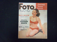 1951 JANUARY FOTO MAGAZINE - NICE COVER, PHOTOS, ARTICLES & ADS - ST 3294