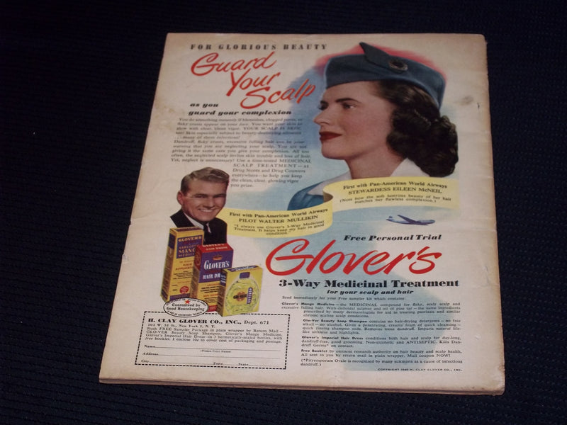 1950 JANUARY SCREEN GUIDE MAGAZINE - LANA TURNER FRONT COVER - E 14800