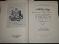 1928 NOV 9 & 15 THE LIBRARY OF NORMAN JAMES AUCTION CATALOGUE - KD 2099D