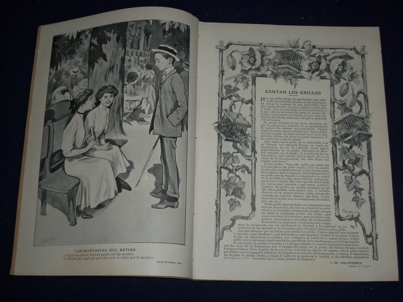 1908 MAY 23 BLANCO Y NEGRO SPANISH MAGAZINE - NICE ILLUSTRATIONS - J 289