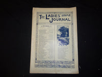 1891 AUGUST LADIES' HOME JOURNAL MAGAZINE - GREAT ILLUSTRATIONS & ADS - ST 2352
