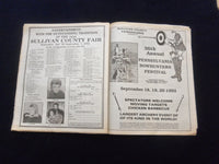 1990-1998 SULLIVAN COUNTY (PA) COUNTY TOURIST GUIDE - LOT OF 5 - NP 6220
