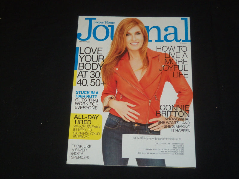 2013 SEPTEMBER LADIES' HOME JOURNAL MAGAZINE - CONNIE BRITTON COVER - SP 3784