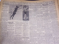 1935 AUG 6 NEW YORK TIMES - OWENS COMPLETES TRIPLE, 5 MARKS FALL - NT 1931