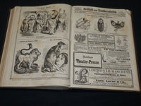 1872 KLADDERDATSCH ILLUSTRATED MAGAZINE BOUND VOLUME - GERMAN - KD 4349