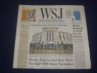 2021 FEBRUARY 6-7 THE WALL STREET JOURNAL - YANKEE STADIUM FOR VIRUS VACCINE