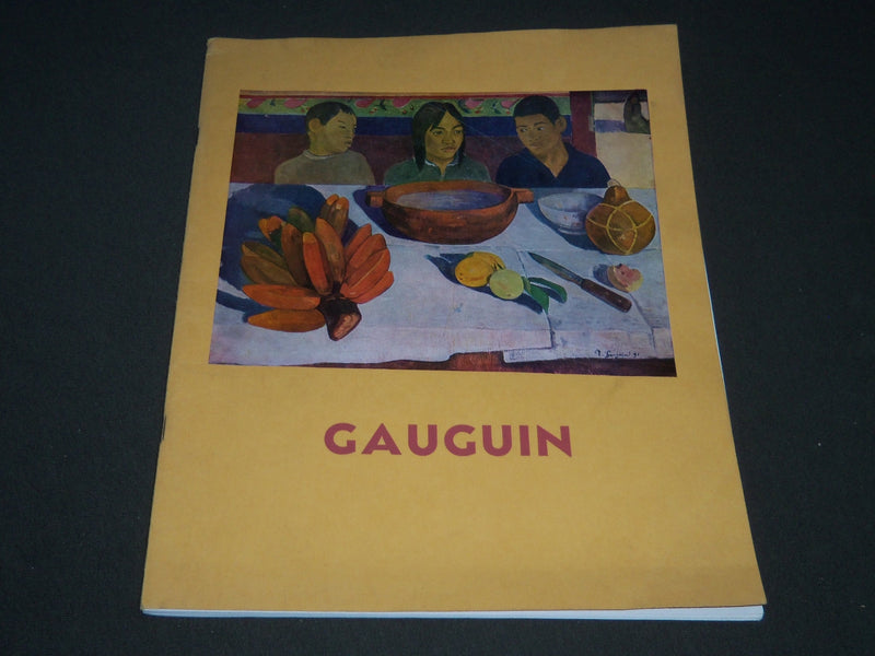 1956 APRIL 5 - MAY 6 GAUGUIN LOAN EXHIBITION SOFTCOVER CATALOG - ST 5196