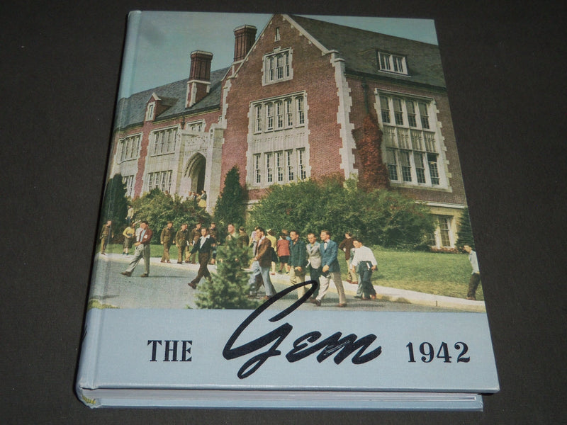 1942 THE GEM UNIVERSITY OF IDAHO YEARBOOK - MOSCOW - NICE PHOTOS - YB 1087