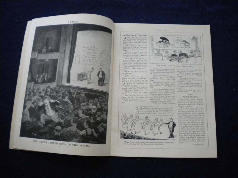 1927 FEBRUARY 12 JUDGE MAGAZINE - THE TEHATRICAL NUMBER - B 435T