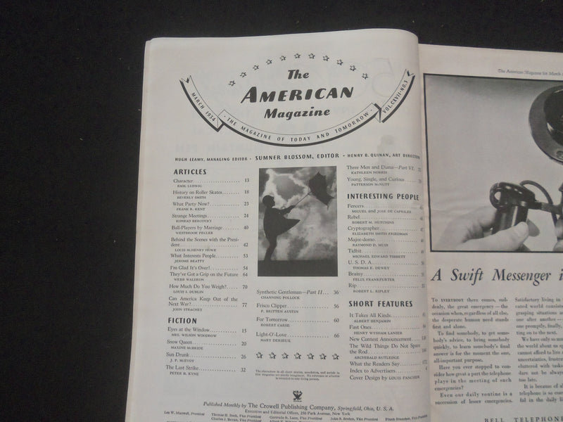 1932 MAY AMERICAN MAGAZINE - NICE ILLUSTRATED COVER & STORIES - ST 734Y