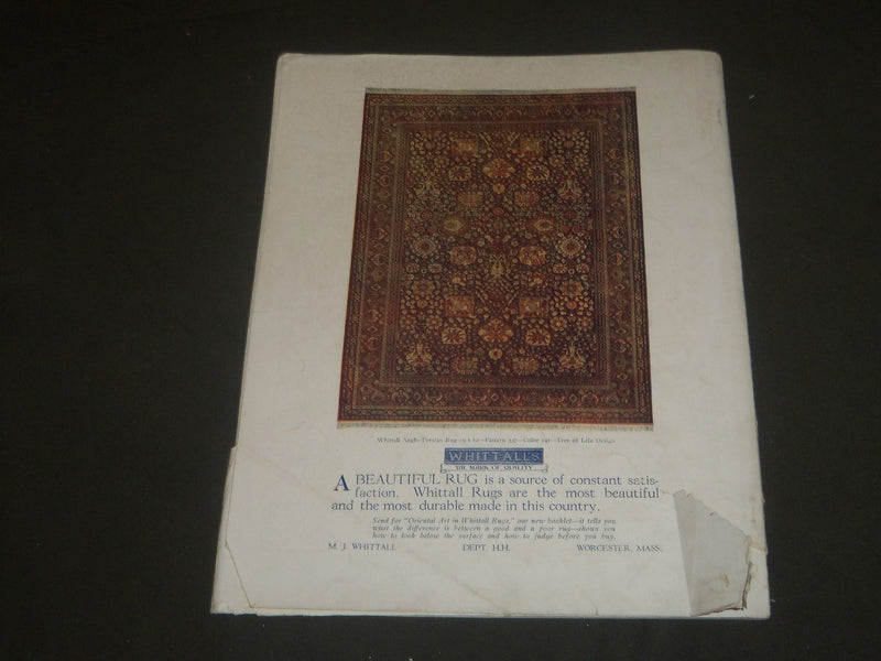 1913 NOVEMBER THE HOUSE BEAUTIFUL MAGAZINE - GREAT PHOTOS & ADS - ST 504