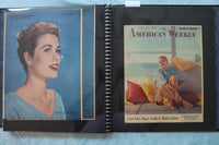 MOVIE STAR MAGAZINE PHOTOS SCRAPBOOK - GRACE KELLY- V. MAYO - DEBORAH KERR - #17