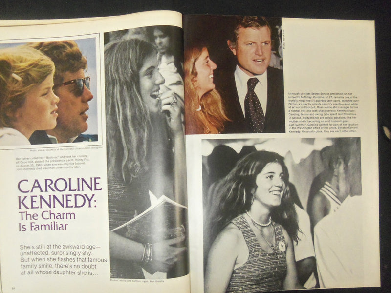 1975 MAY GOOD HOUSEKEEPING MAGAZINE - CAROLINE KENNEDY COVER - ST 4580
