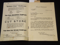 1924 THE MIRACLE STAGE PROGRAM - MAX REINHARDT - CLEVELAND - J 8010