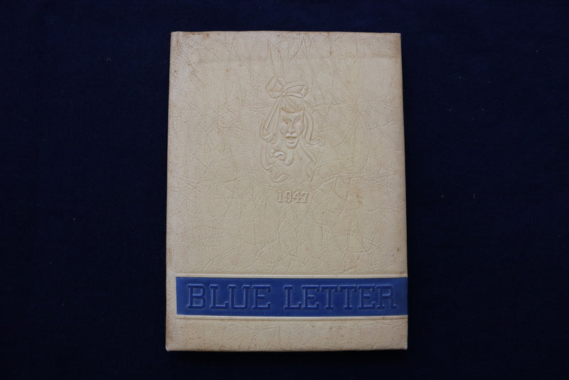 1947 BLUE LETTER METUCHEN HIGH SCHOOL YEARBOOK - METUCHEN, NEW JERSEY - YB 3455