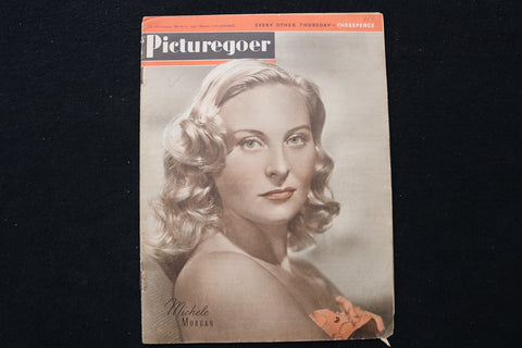 1947 MARCH 15 PICTUREGOER MAGAZINE - MICHELE MORGAN COVER - E 26014