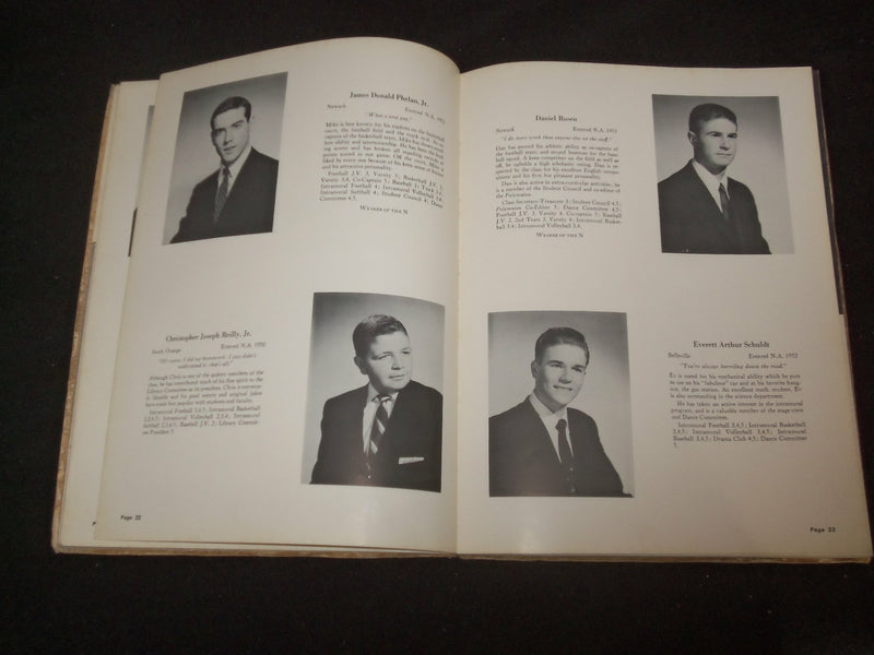 1956 POLYMNIAN NEWARK ACADEMY SCHOOL YEARBOOK - LIVINGSGTON, NJ - YB 1987