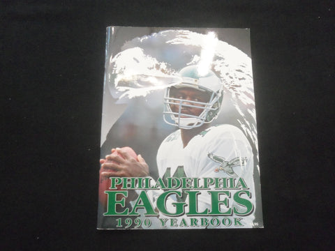 1990 PHILADELPHIA EAGLES YEARBOOK - ST 457I