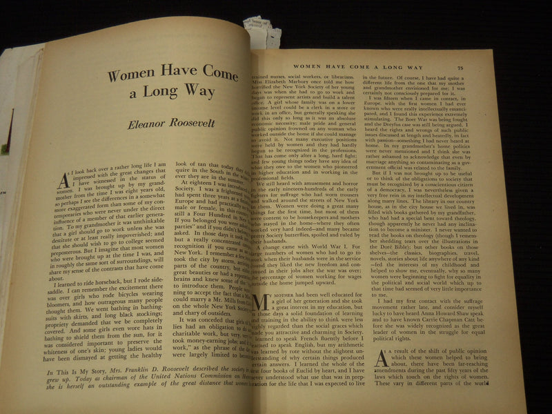 1950 OCTOBER HARPER'S MAGAZINE - CENTENNIAL ISSUE 1850-1950 - K 2143